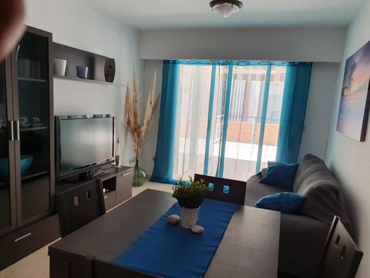 Apartamento Con Gran Terraza, Piscina Y Con Vistas Al Mar, A Solo 50 M De La Playa Daimus Exterior photo