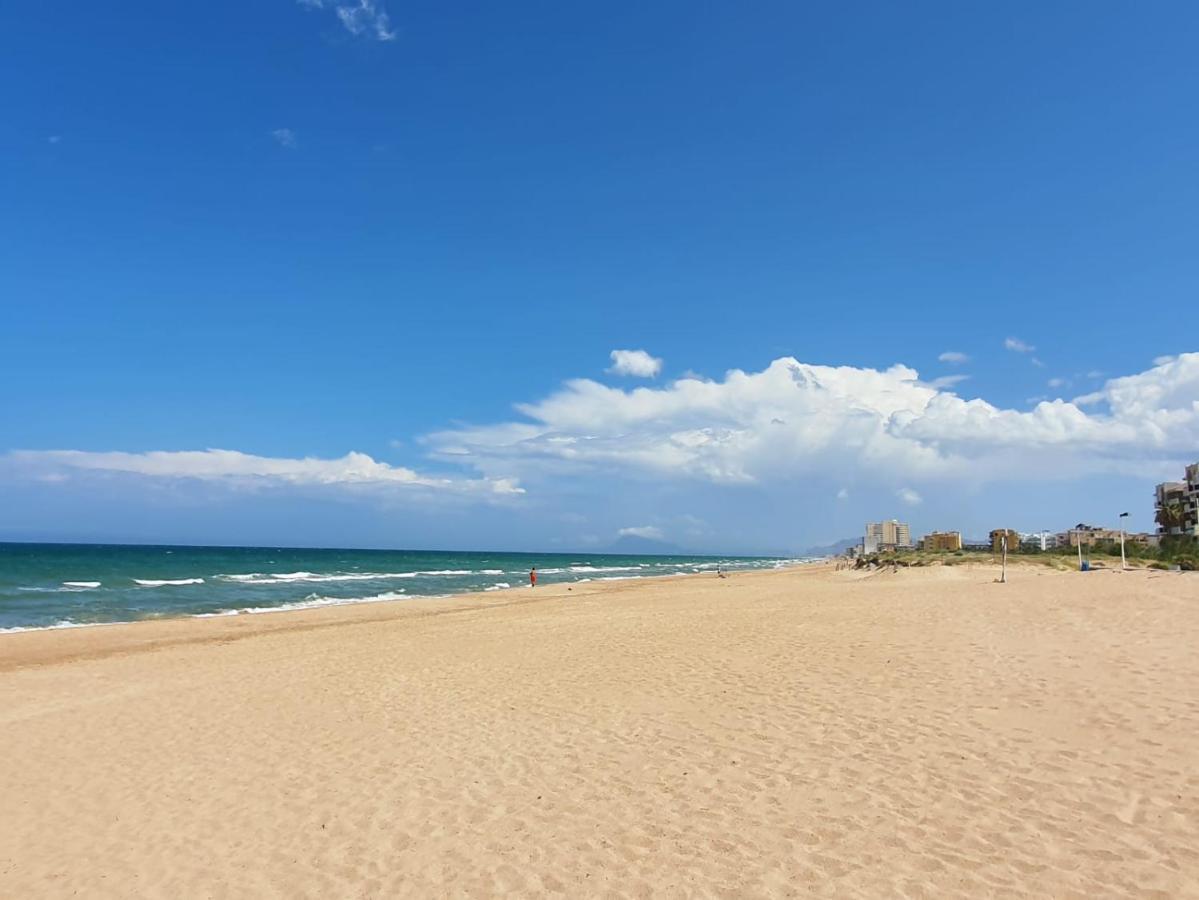 Apartamento Con Gran Terraza, Piscina Y Con Vistas Al Mar, A Solo 50 M De La Playa Daimus Exterior photo